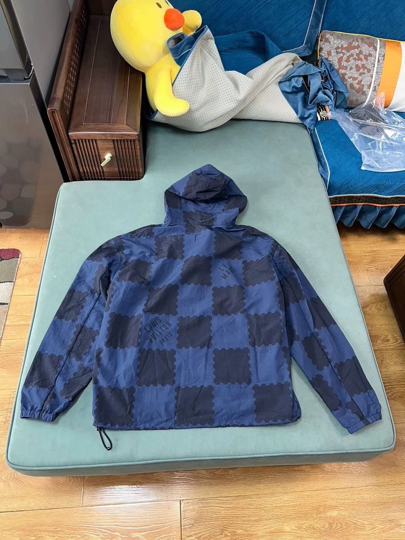 Louis Vuitton LV x Nigo Checkerboard Jacket with Hood - dmc Size US L / EU 52-54 / 3 - 7 Thumbnail