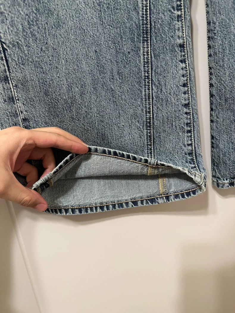 Our Legacy Our Legacy Treble Cut Wide Leg Jeans - dmc Size US 27 - 5 Thumbnail