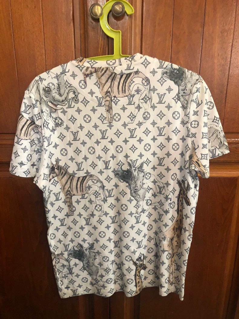 Louis Vuitton Louis Vuitton Animal Print Short Sleeve Tee - dmc Size US S / EU 44-46 / 1 - 2 Thumbnail