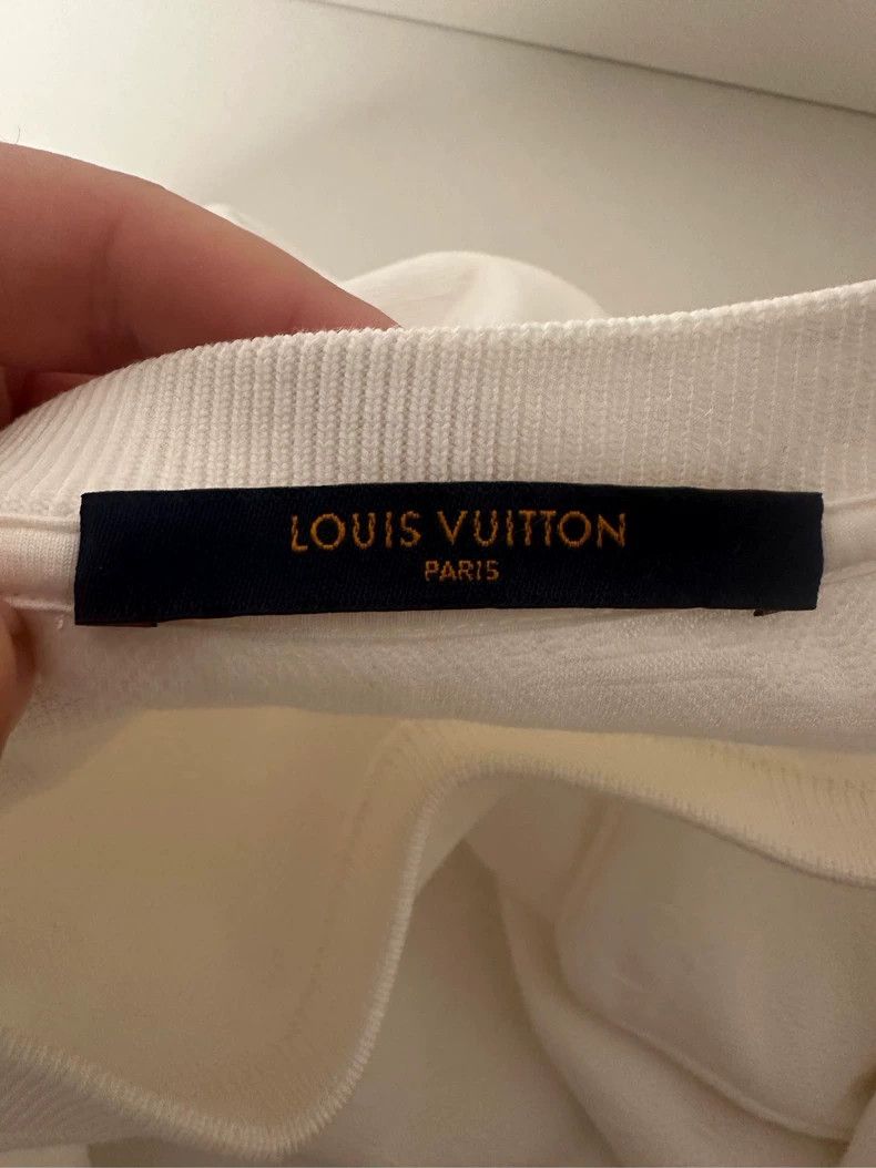 Louis Vuitton Louis Vuitton White Short Sleeve Pocket Shirt - dmc Size US M / EU 48-50 / 2 - 3 Thumbnail