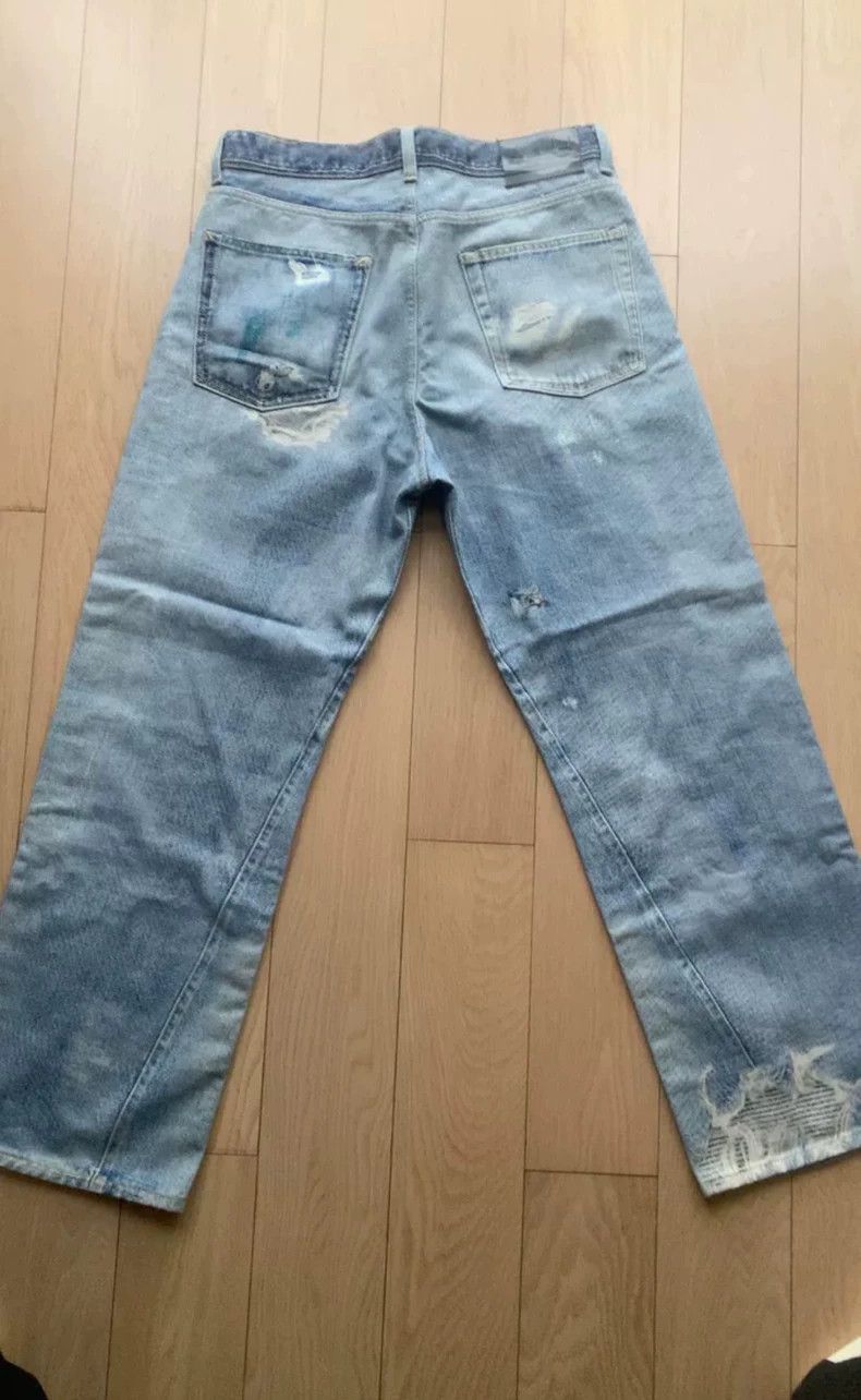 Our Legacy Our Legacy Digital Print Denim Pants Size 30 - dmc Size US 30 / EU 46 - 2 Thumbnail