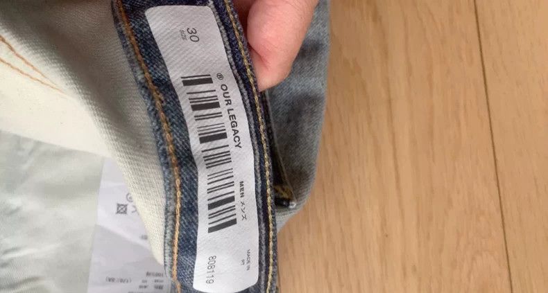 Our Legacy Our Legacy Digital Print Denim Pants Size 30 - dmc Size US 30 / EU 46 - 4 Thumbnail