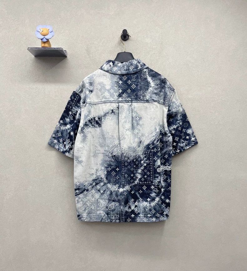 Louis Vuitton Louis Vuitton Tie-Dye Short Sleeve Shirt - dmc Size US L / EU 52-54 / 3 - 2 Thumbnail