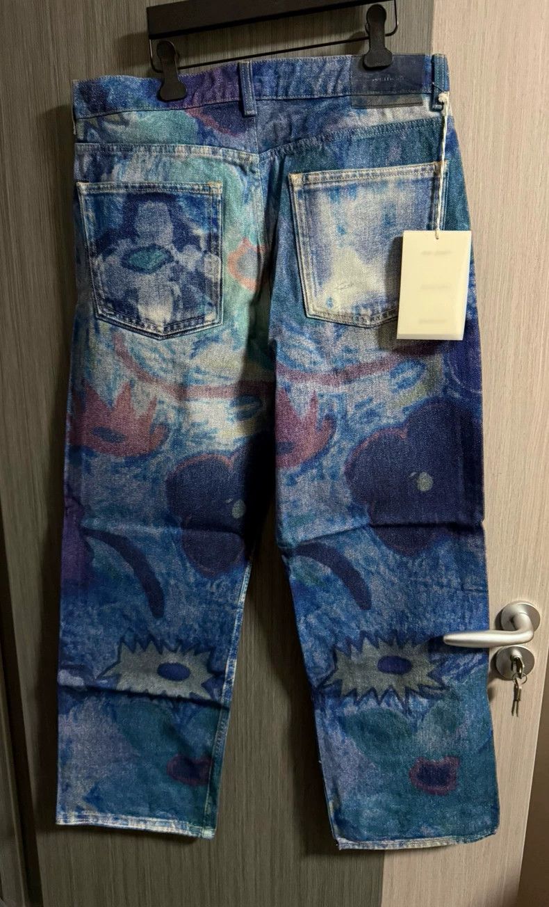 Our Legacy Our Legacy Third Cut Flower Denim Pants - dmc Size US 32 / EU 48 - 2 Thumbnail