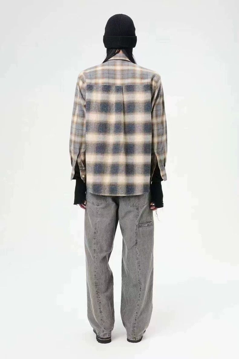 Our Legacy Our Legacy Flannel Check Shirt Size 50 - dmc Size US XXL / EU 58 / 5 - 4 Thumbnail