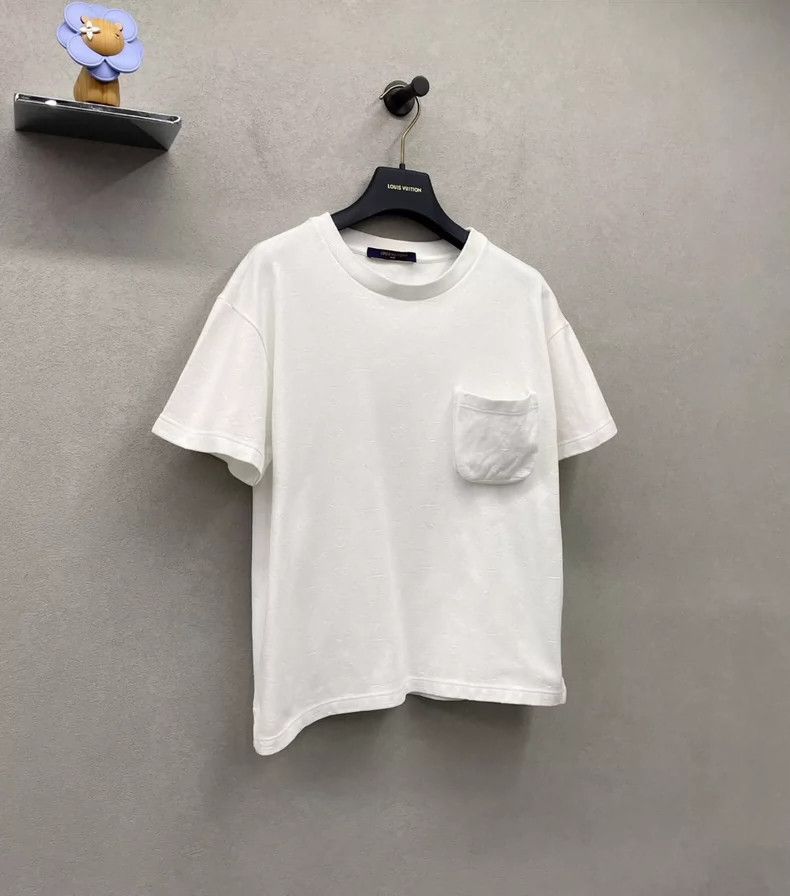 Louis Vuitton Louis Vuitton White Pocket Short Sleeve T-Shirt - dmc Size US XS / EU 42 / 0 - 3 Thumbnail
