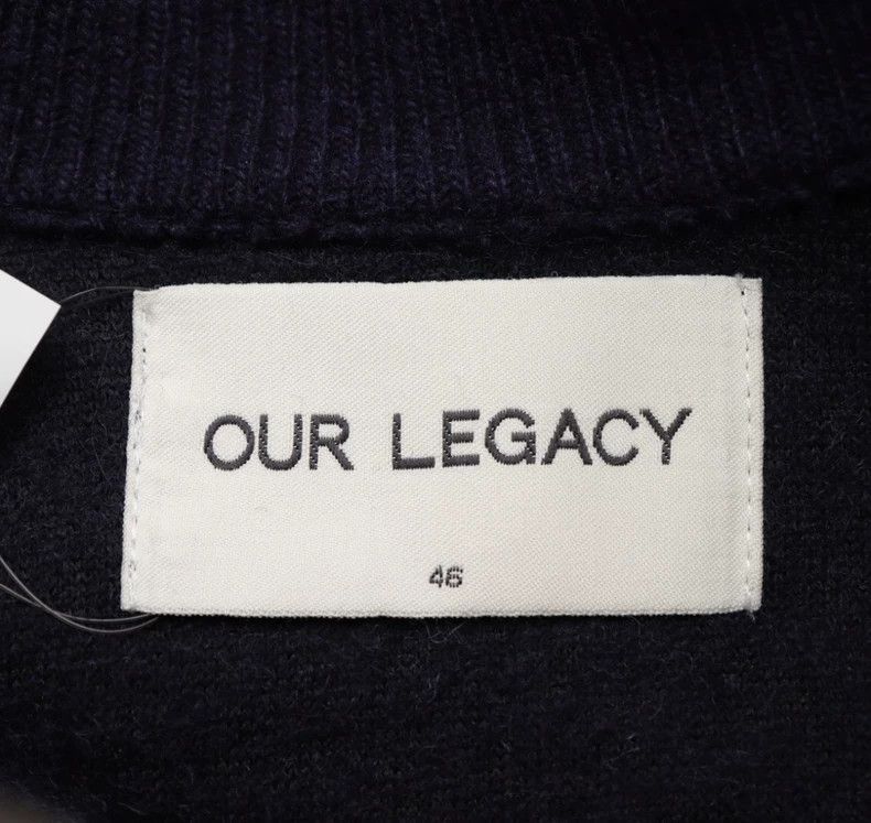 Our Legacy Our Legacy Wool Jacket in Navy Blue - dmc Size US M / EU 48-50 / 2 - 4 Thumbnail
