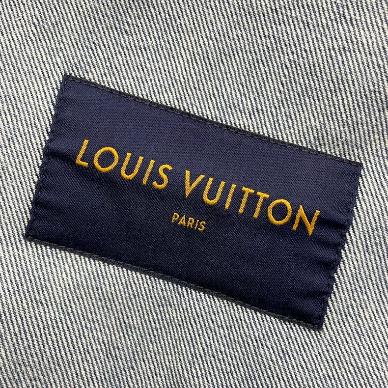 Louis Vuitton Blue Gradient Denim Jacket - dmc Size US XXL / EU 58 / 5 - 5 Thumbnail