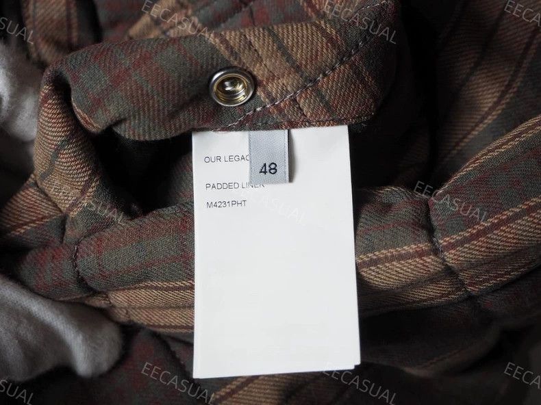 Our Legacy OUR LEGACY Padded Liner Vest with Tartan Design - dmc Size US M / EU 48-50 / 2 - 8 Thumbnail