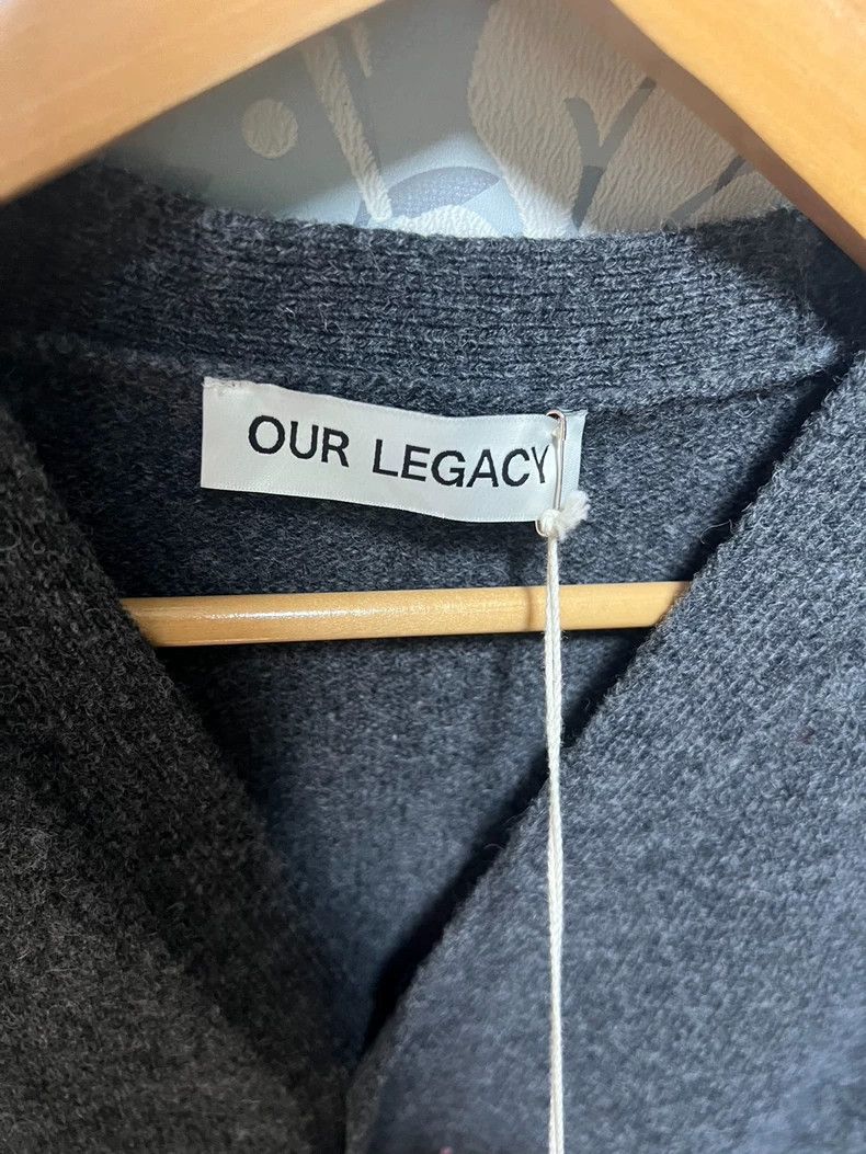 Our Legacy Gray Wool Vest with Colorful Pattern - dmc Size US L / EU 52-54 / 3 - 3 Thumbnail
