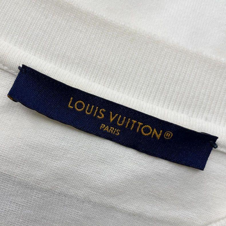 Louis Vuitton White Short Sleeve Slim Fit Top - dmc Size US XS / EU 42 / 0 - 5 Thumbnail