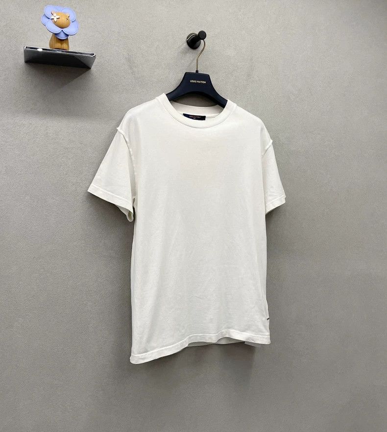 Louis Vuitton White Short Sleeve Slim Fit Top - dmc Size US XS / EU 42 / 0 - 3 Thumbnail
