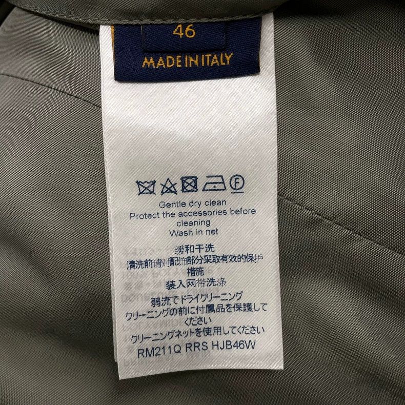 Louis Vuitton Green Double-Sided Jacket with Louis Vuitton Pattern - dmc Size US L / EU 52-54 / 3 - 5 Thumbnail