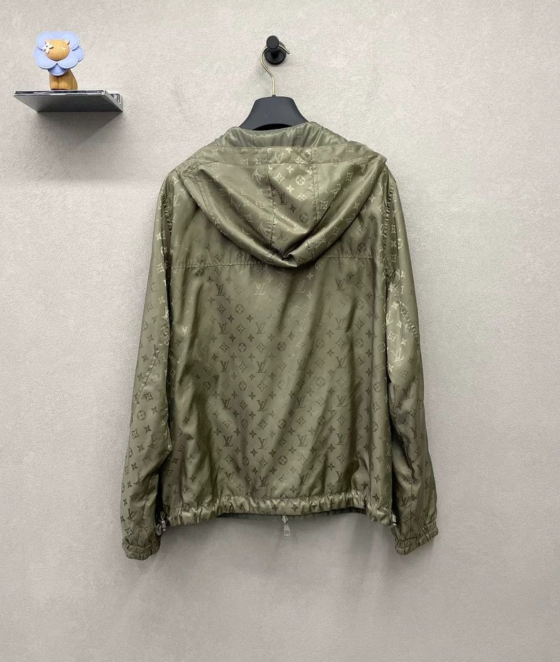 Louis Vuitton Green Double-Sided Jacket with Louis Vuitton Pattern - dmc Size US L / EU 52-54 / 3 - 2 Thumbnail
