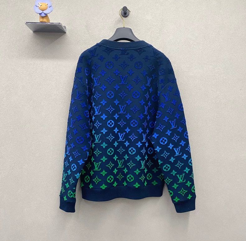 Louis Vuitton LV Logo Gradient Sweatshirt for Unisex - dmc Size US XL / EU 56 / 4 - 2 Thumbnail