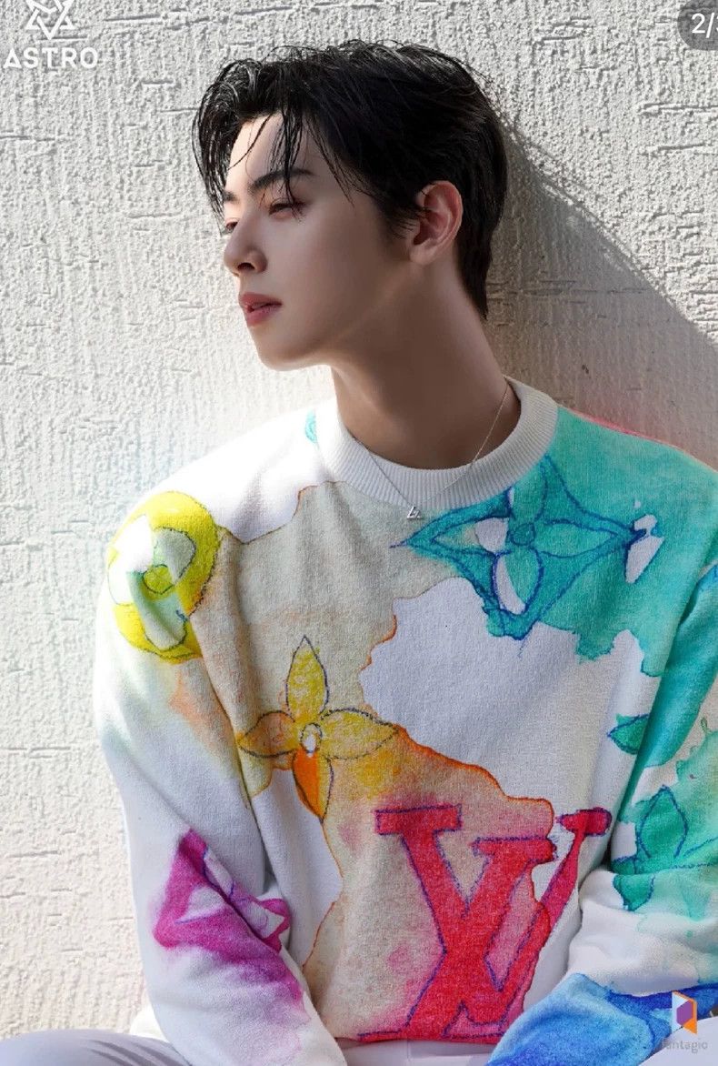 Louis Vuitton Colorful Watercolor Graphic Sweatshirt - dmc Size US L / EU 52-54 / 3 - 7 Thumbnail