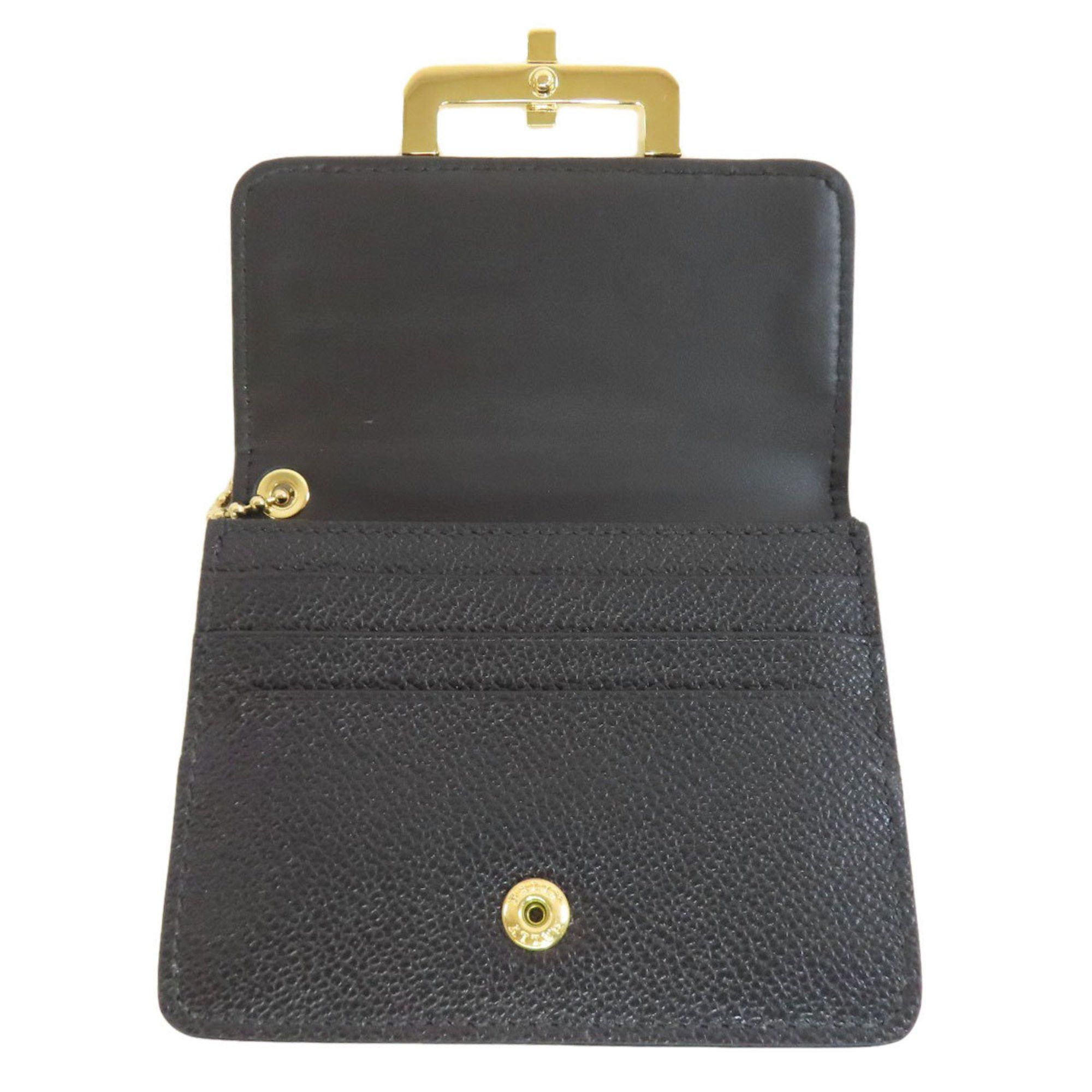 Bally Bally Leather Card Case Black Size ONE SIZE - 4 Thumbnail