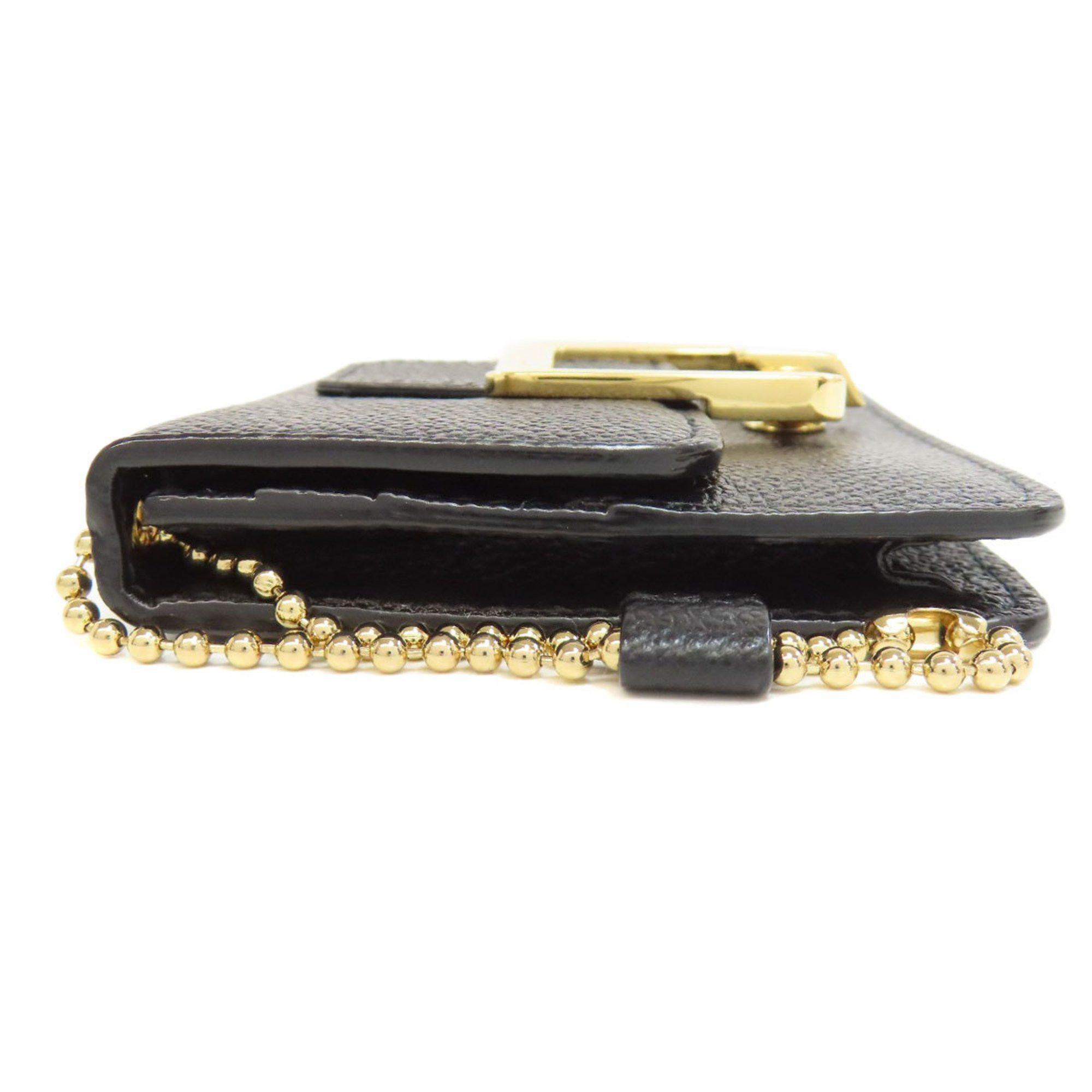 Bally Bally Leather Card Case Black Size ONE SIZE - 3 Thumbnail