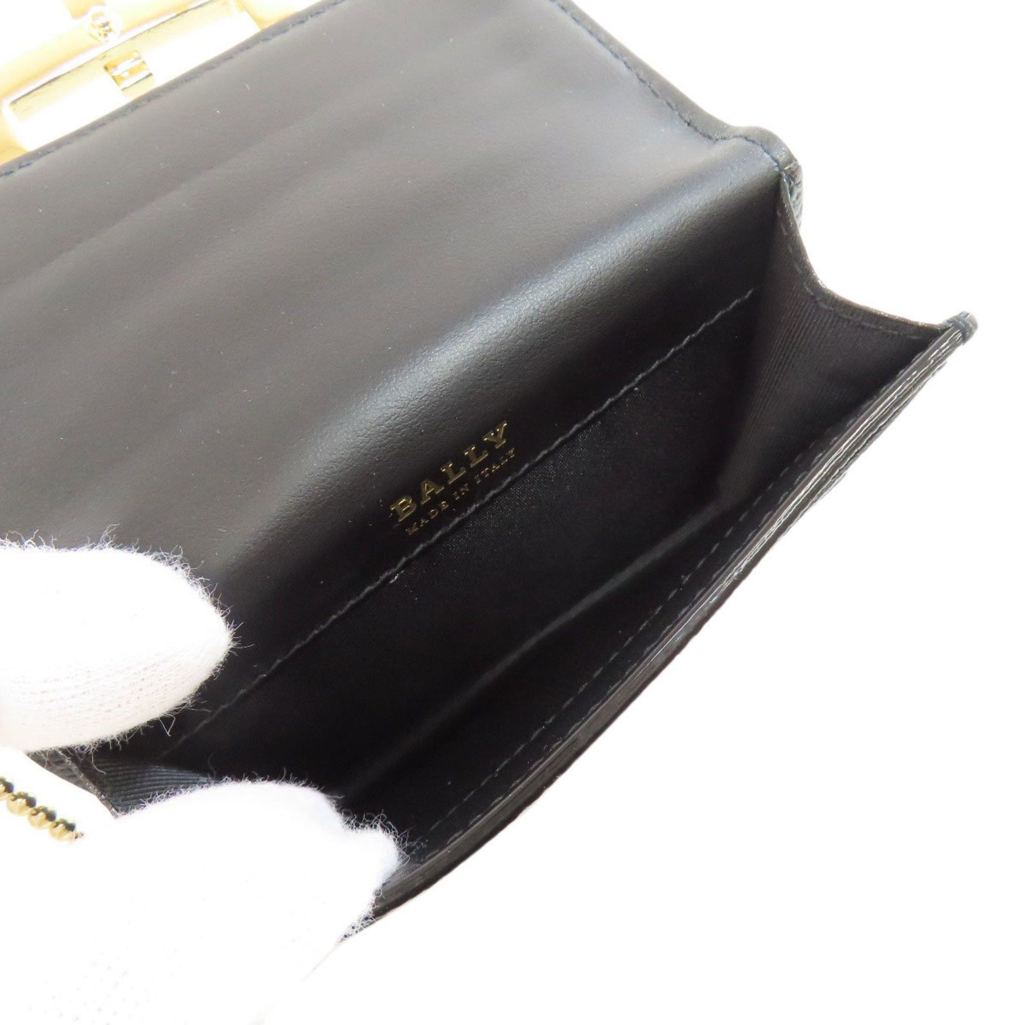 Bally Bally Leather Card Case Black Size ONE SIZE - 5 Thumbnail
