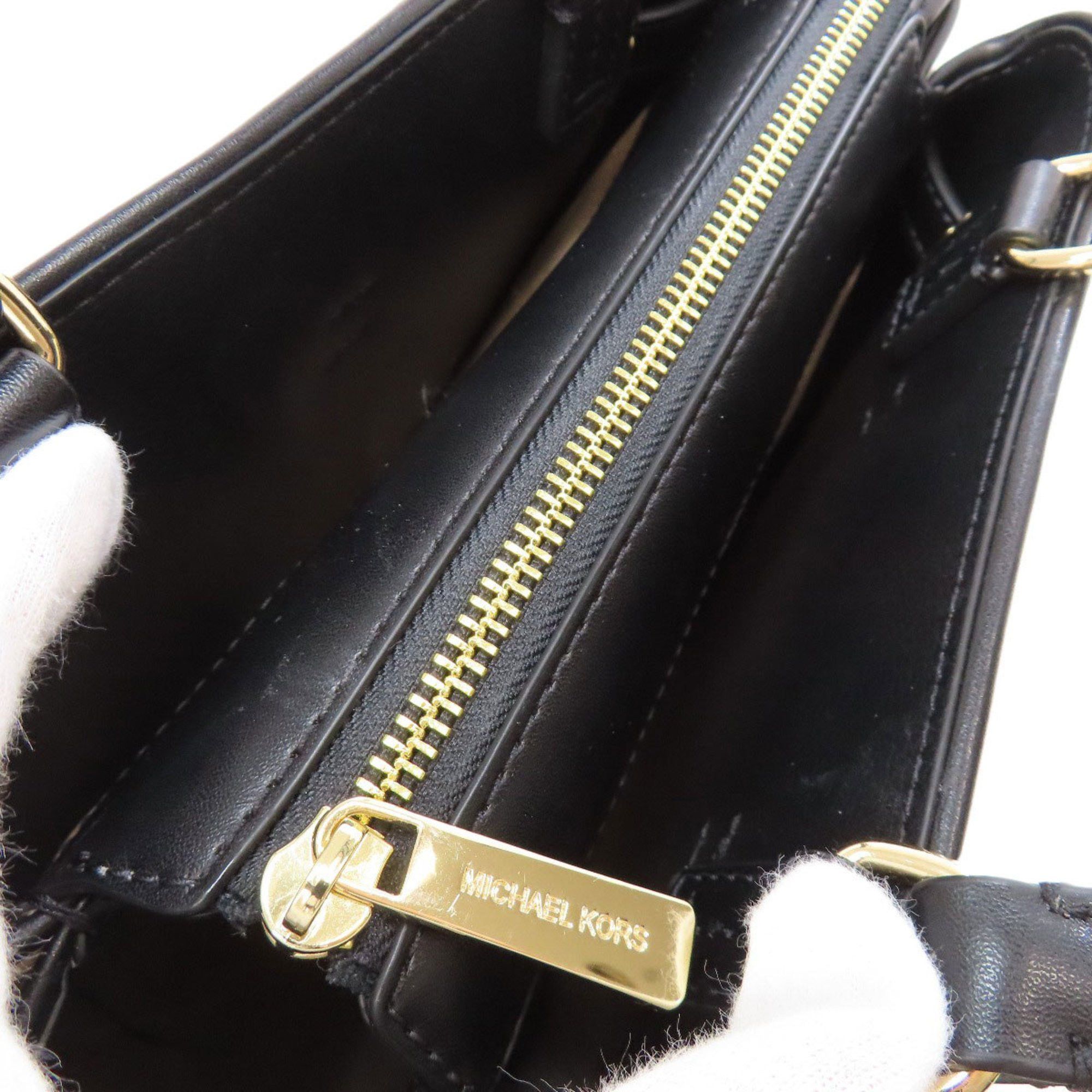 Michael Kors Michael Kors handbag canvas leather ladies Size ONE SIZE - 6 Thumbnail