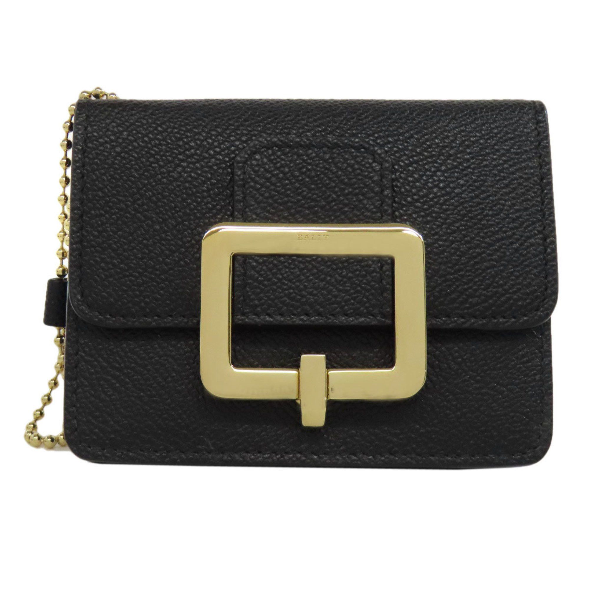 Bally BALLY Business Card Holder/Card Case Leather Women's Size ONE SIZE - 11 Thumbnail