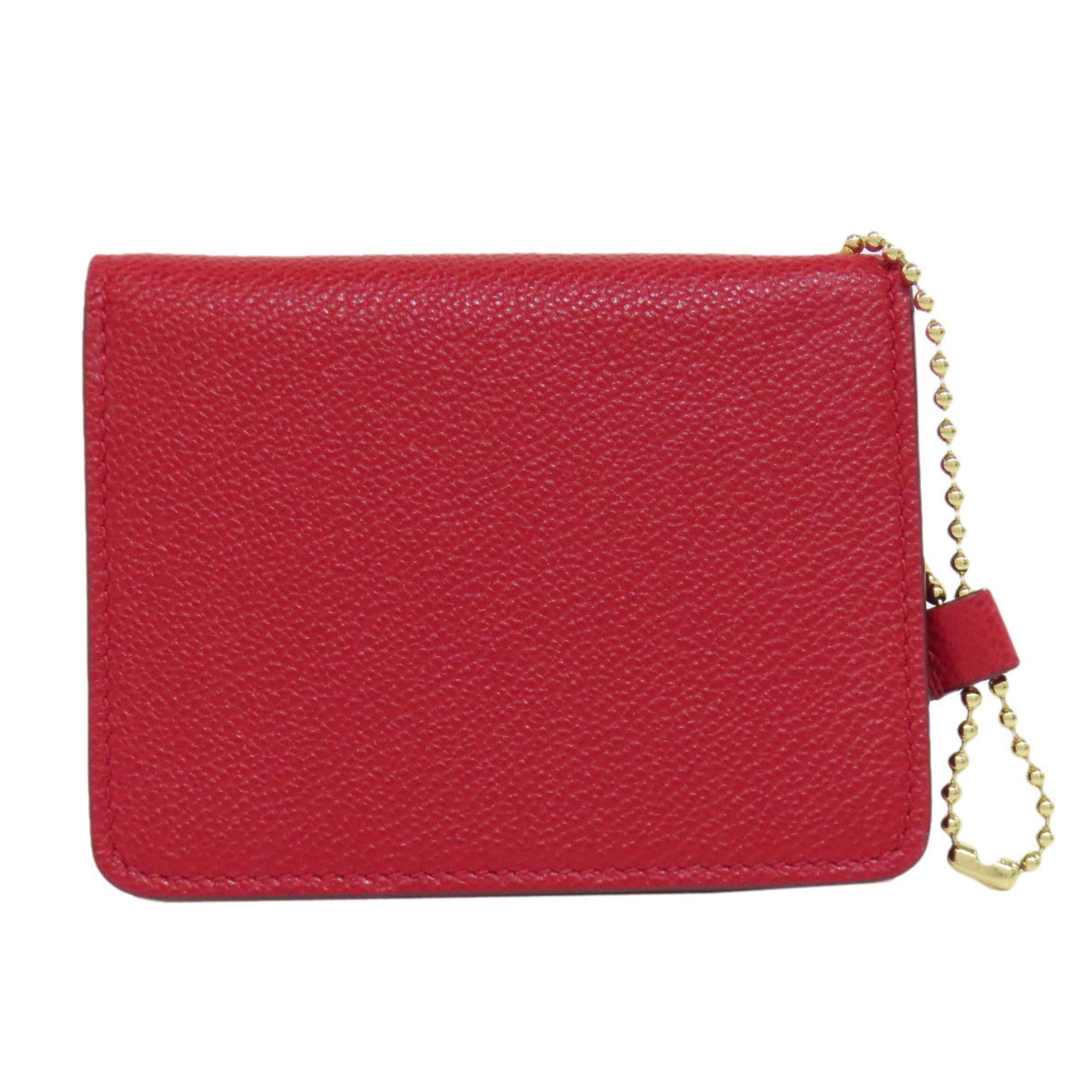 Bally BALLY Business Card Holder/Card Case Leather Women's Size ONE SIZE - 2 Thumbnail