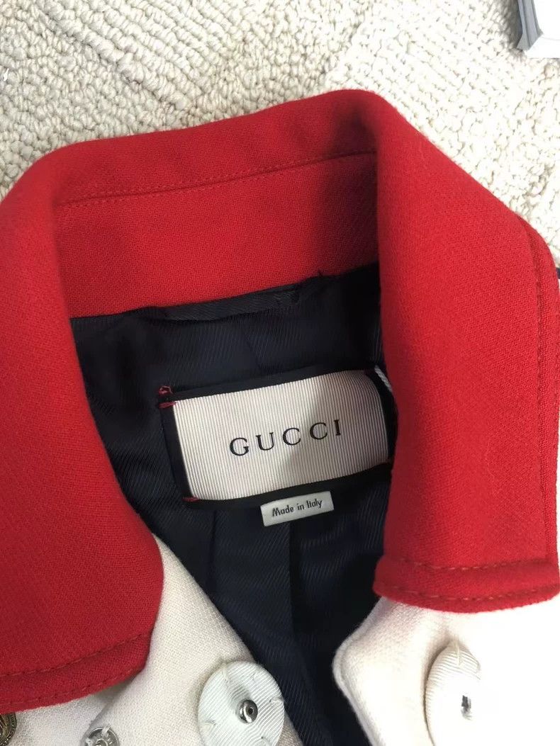 Gucci Gucci Classic Tiger Logo Wool Coat - dmc Size US S / EU 44-46 / 1 - 3 Thumbnail