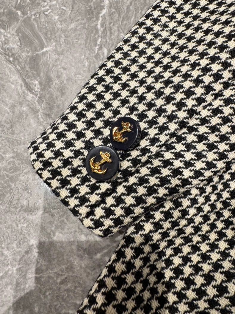 Gucci Gucci Houndstooth Coat with Tag - dmc Size US M / EU 48-50 / 2 - 9 Thumbnail