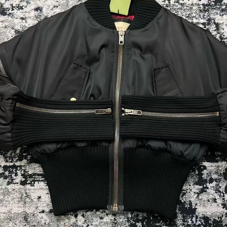 Gucci GUCCI Removable Sleeve Nylon Pilot Jacket - dmc Size US M / EU 48-50 / 2 - 2 Thumbnail