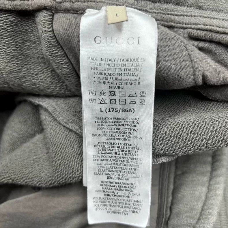 Gucci Gucci Logo Knit Side Shorts for Men - dmc Size US 31 - 4 Thumbnail
