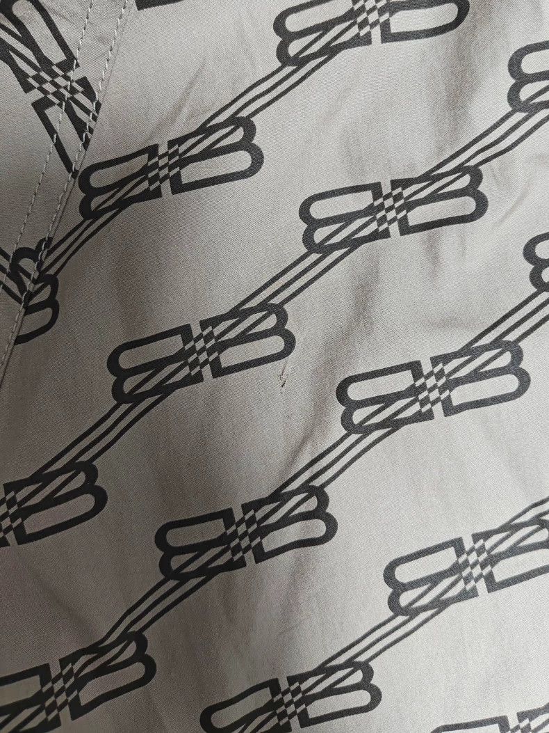 Balenciaga Balenciaga Monogram Print Jacket Outerwear - dmc Size US XS / EU 42 / 0 - 4 Thumbnail