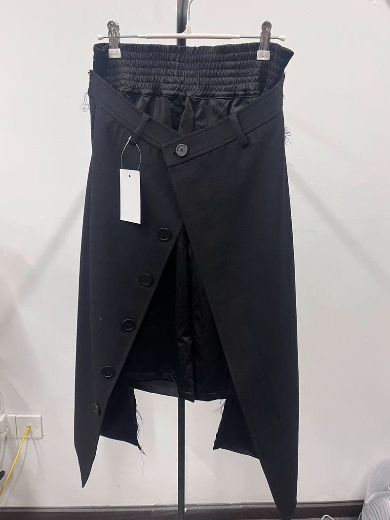 Balenciaga Balenciaga Silk Wool Patchwork Skirt Pants - dmc Size US 36 / EU 52 - 3 Thumbnail
