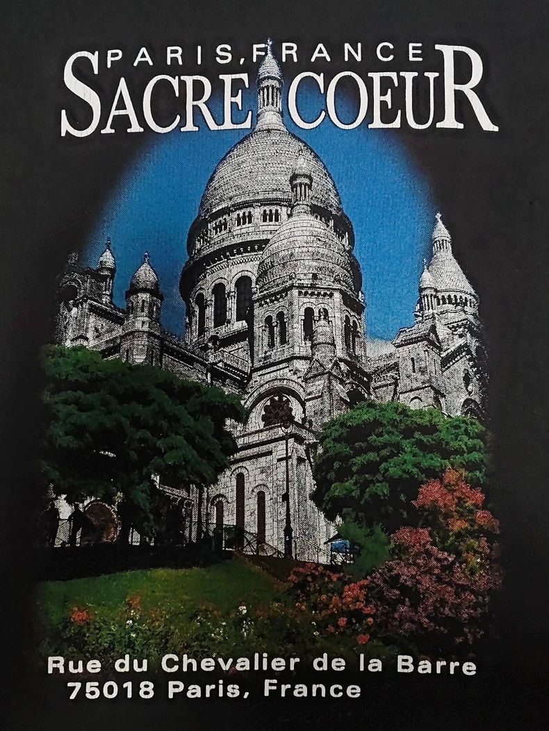 Balenciaga Balenciaga Sacre Coeur Graphic Short Sleeve T-Shirt - dmc Size US S / EU 44-46 / 1 - 3 Thumbnail