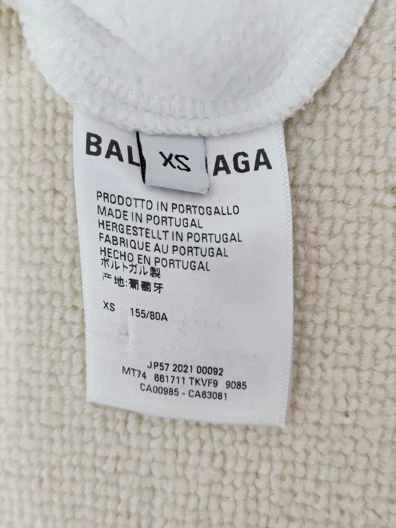 Balenciaga Balenciaga Sustainable Logo Hoodie for Men - dmc Size US XS / EU 42 / 0 - 7 Thumbnail