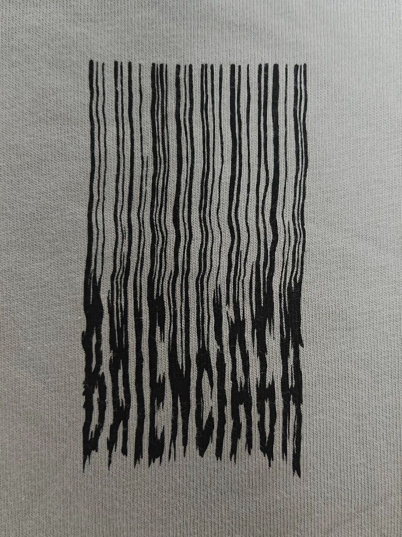 Balenciaga New Balenciaga Short Sleeve T-Shirt with Logo - dmc Size US XXS / EU 40 - 3 Thumbnail