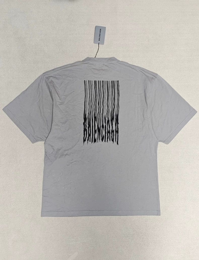 Balenciaga New Balenciaga Short Sleeve T-Shirt with Logo - dmc Size US XXS / EU 40 - 2 Thumbnail