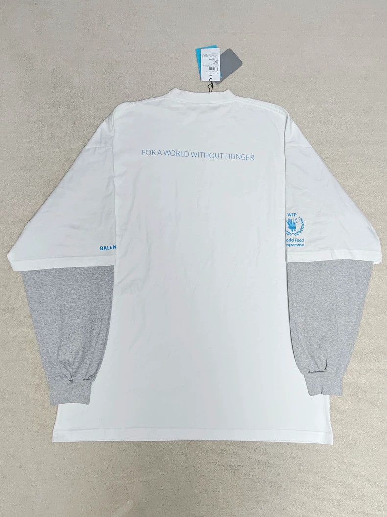 Balenciaga Balenciaga Long Sleeve Charity Collaboration Top - dmc Size US M / EU 48-50 / 2 - 2 Thumbnail