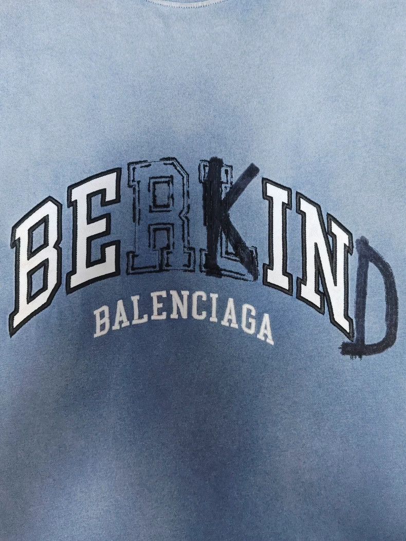 Balenciaga Balenciaga Be Kind Vintage Short Sleeve T-Shirt - dmc Size US XS / EU 42 / 0 - 3 Thumbnail