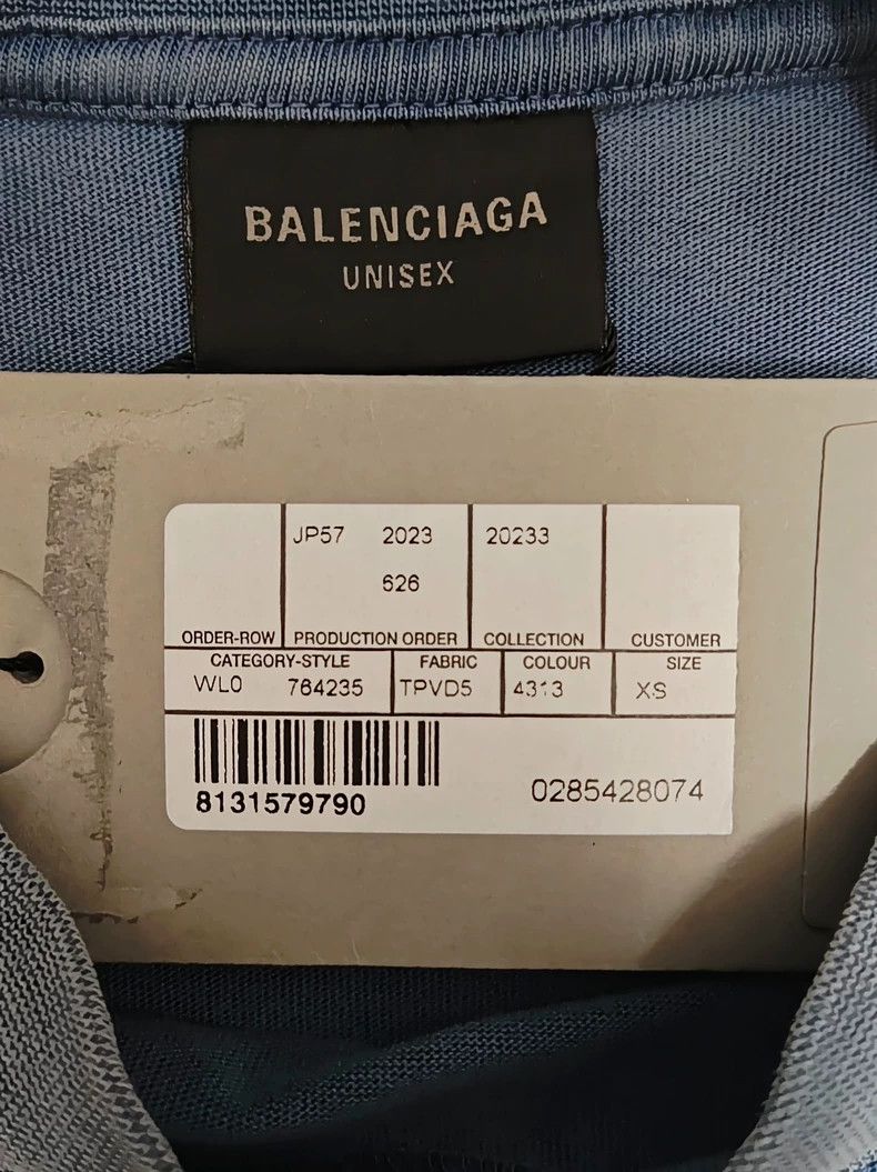 Balenciaga Balenciaga Be Kind Vintage Short Sleeve T-Shirt - dmc Size US XS / EU 42 / 0 - 4 Thumbnail