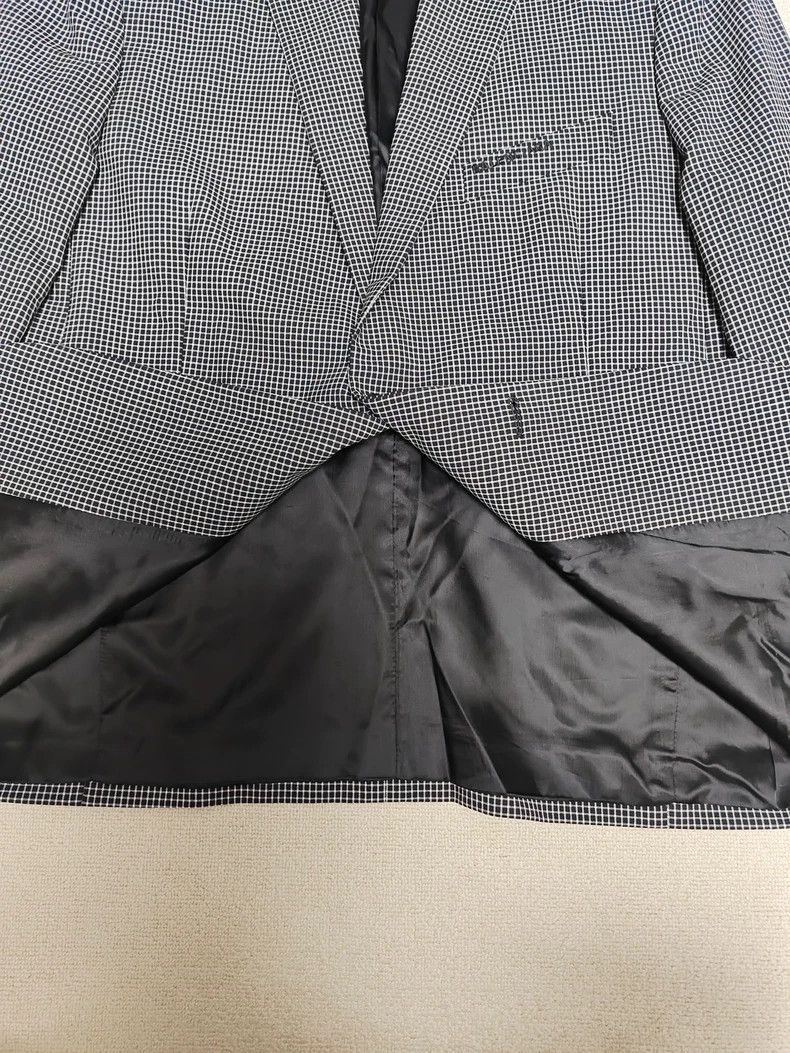 Balenciaga Balenciaga Checkered Blazer with Shoulder Pads - dmc Size US XS / EU 42 / 0 - 7 Thumbnail