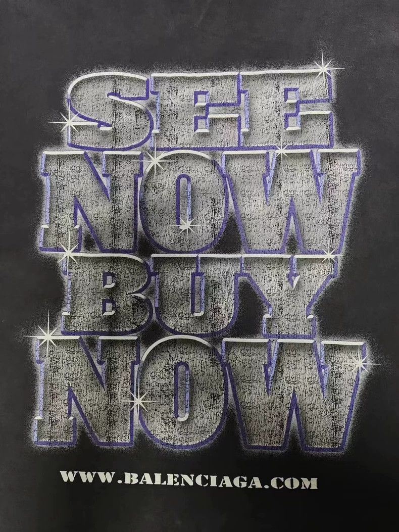 Balenciaga Balenciaga See Now Buy Now Short Sleeve Shirt - dmc Size US S / EU 44-46 / 1 - 3 Thumbnail
