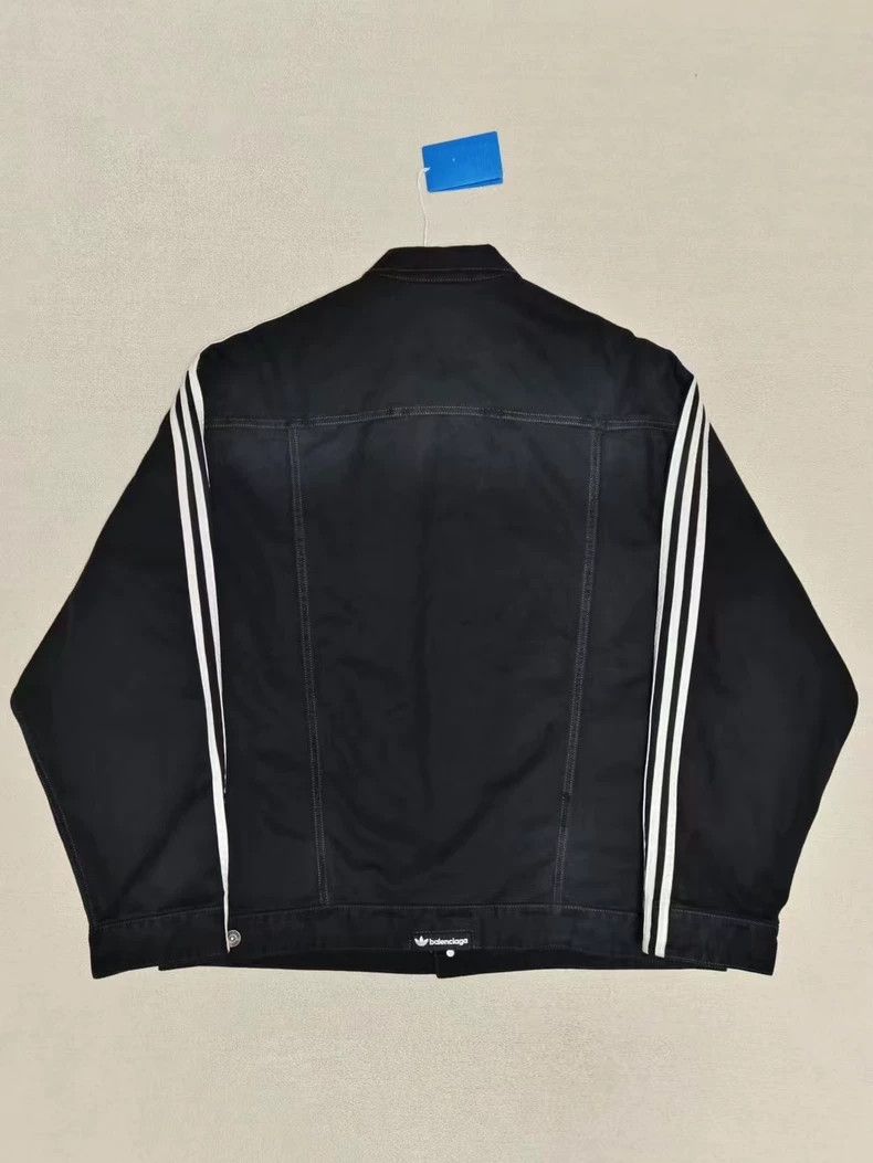 Balenciaga Balenciaga Adidas Denim Jacket with Tags - dmc Size US M / EU 48-50 / 2 - 2 Thumbnail