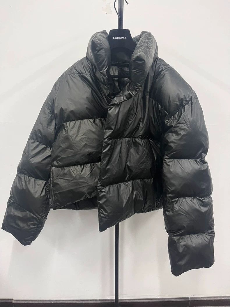 Balenciaga Balenciaga Black Puffer Jacket 23SS - dmc Size US L / EU 52-54 / 3 - 3 Thumbnail
