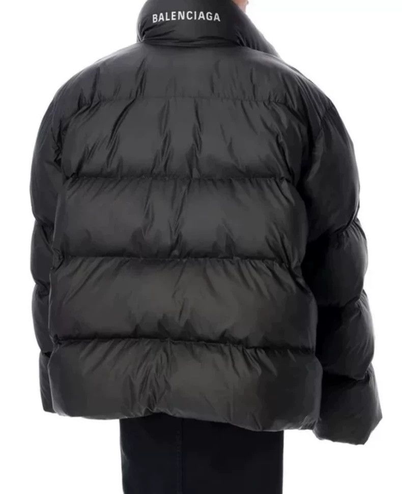 Balenciaga Balenciaga Black Puffer Jacket 23SS - dmc Size US L / EU 52-54 / 3 - 2 Thumbnail