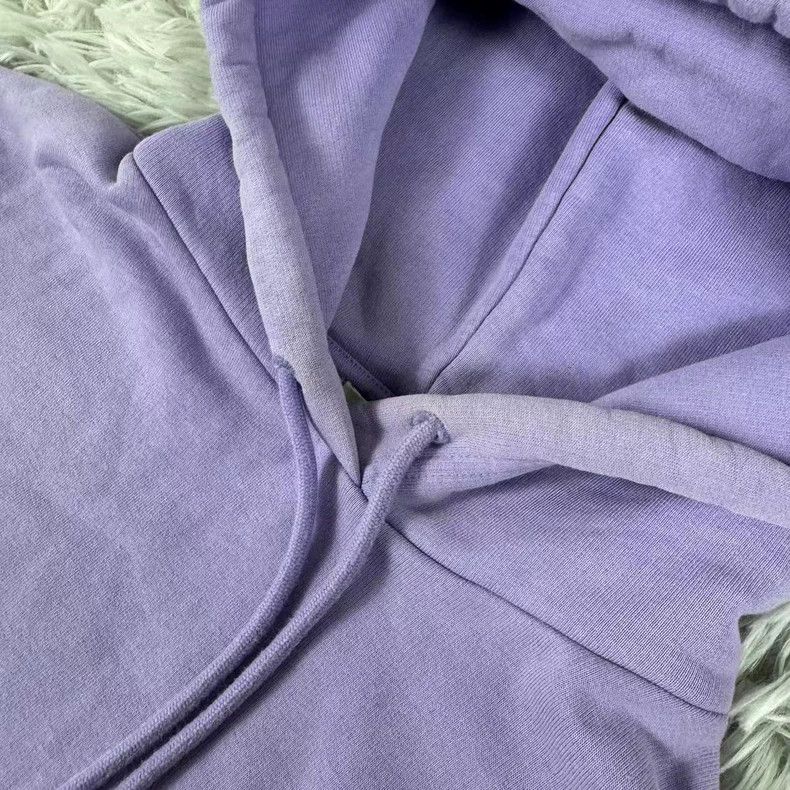 Balenciaga Balenciaga Purple Embroidered Hoodie for Men - dmc Size US XS / EU 42 / 0 - 2 Thumbnail