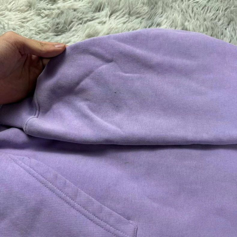 Balenciaga Balenciaga Purple Embroidered Hoodie for Men - dmc Size US XS / EU 42 / 0 - 4 Thumbnail