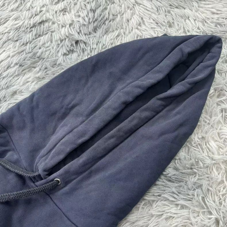 Balenciaga Balenciaga Navy Blue Hoodie with Logo - dmc Size US L / EU 52-54 / 3 - 6 Thumbnail