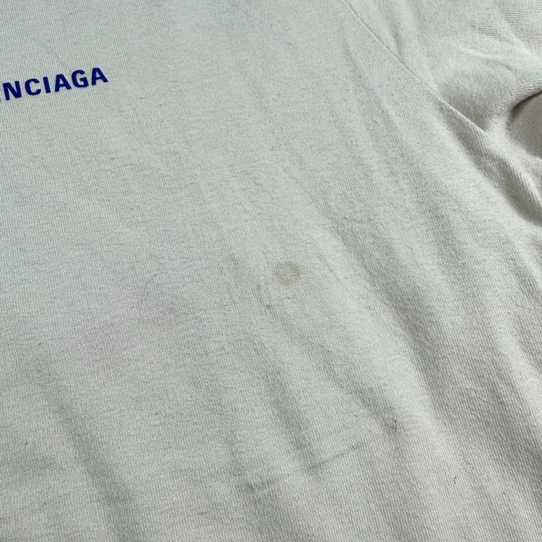 Balenciaga Balenciaga Blue Logo Short Sleeve T-Shirt - dmc Size US S / EU 44-46 / 1 - 4 Thumbnail