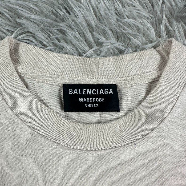 Balenciaga Balenciaga Blue Logo Short Sleeve T-Shirt - dmc Size US S / EU 44-46 / 1 - 3 Thumbnail