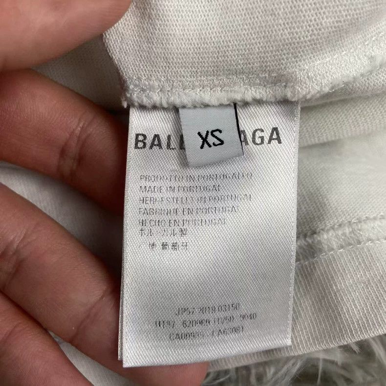 Balenciaga Balenciaga Logo Short Sleeve T-Shirt XS - dmc Size US XS / EU 42 / 0 - 2 Thumbnail